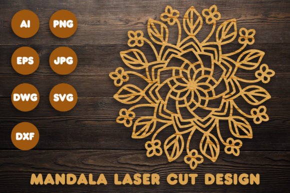 Beautiful 3D Flower Mandala Svg Files for Cricut