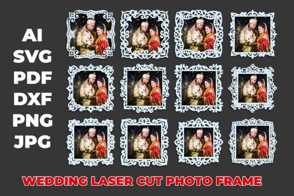 Enhance Your Crafts with the Mirror Frame Svg Bundle, Photo Frames 18